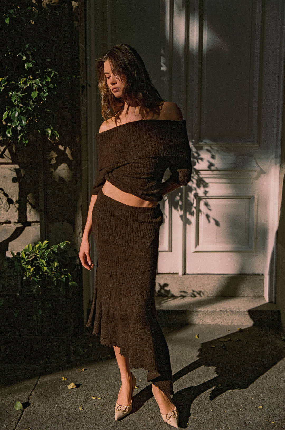 Fia Skirt | Chocolate