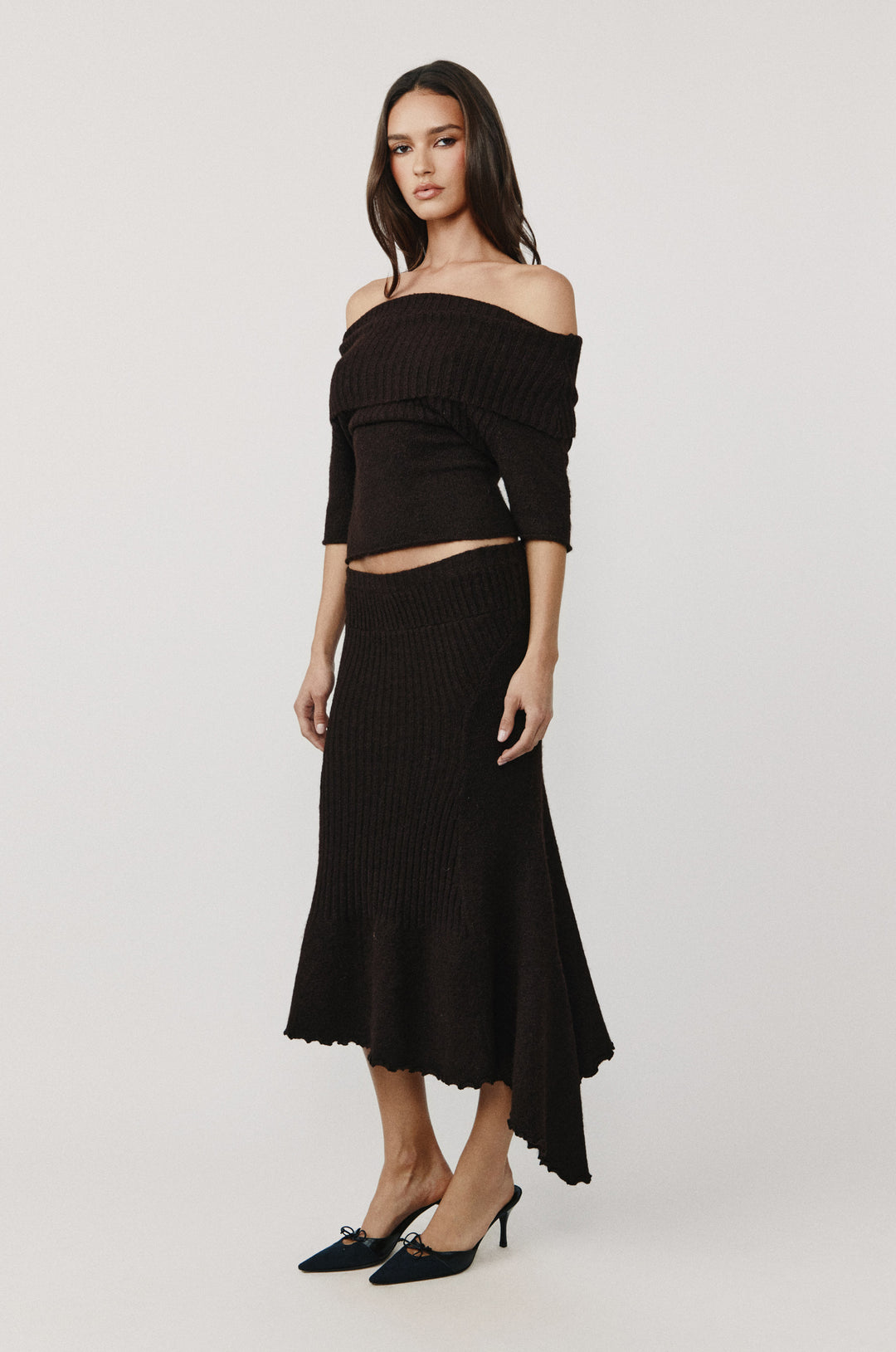 Fia Skirt | Chocolate