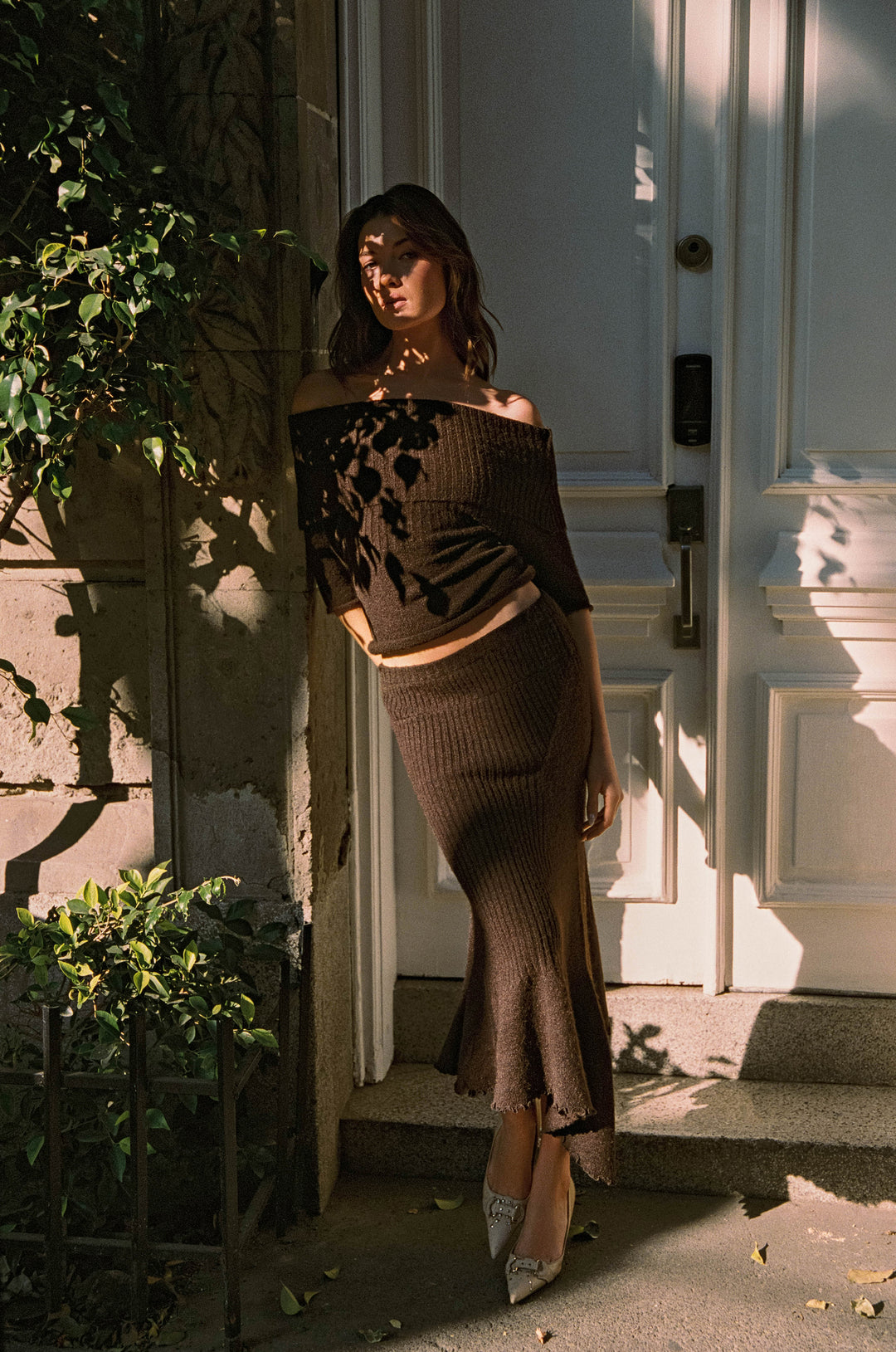 Fia Skirt | Chocolate