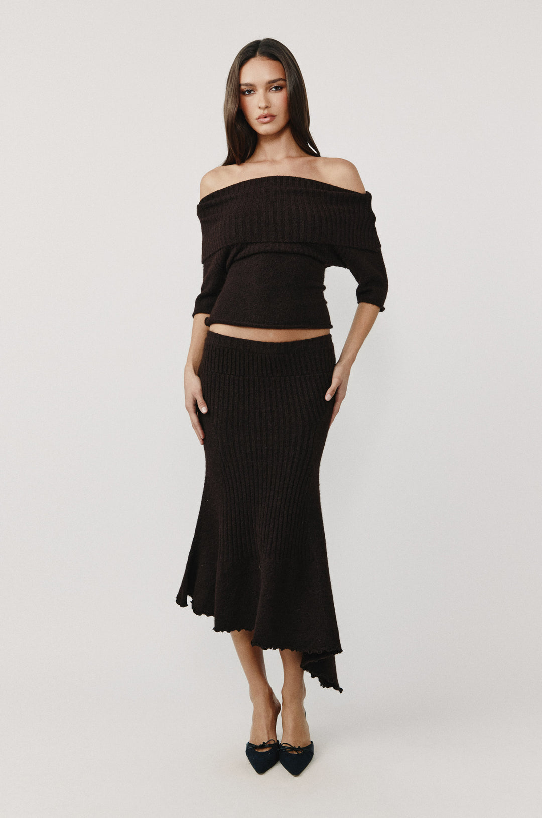 Fia Skirt | Chocolate