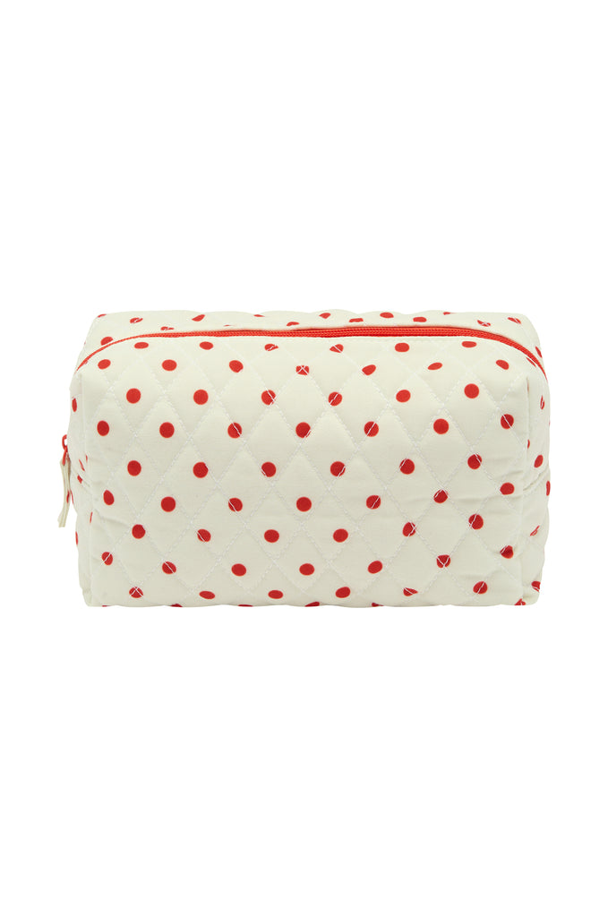 Cosmo Bag | Red Polka Dot