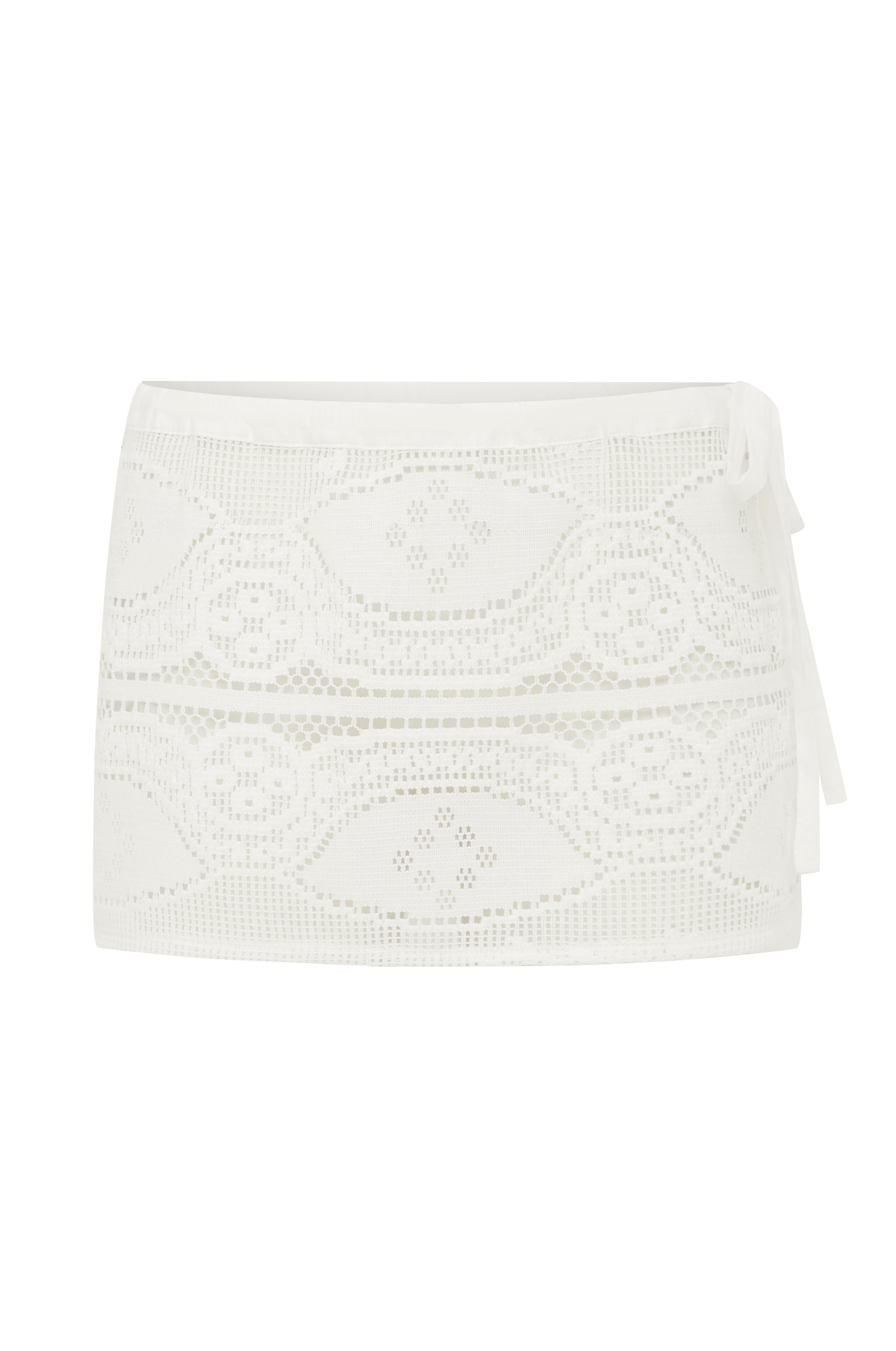 Florence Mini Skirt | White
