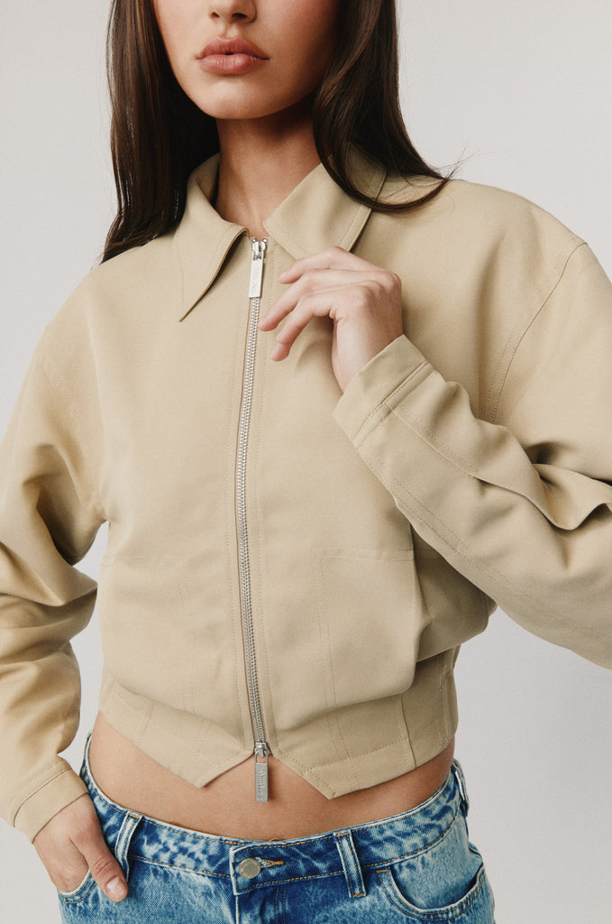 Fred Jacket | Beige