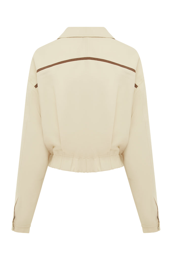 Fred Jacket | Brown Stripe