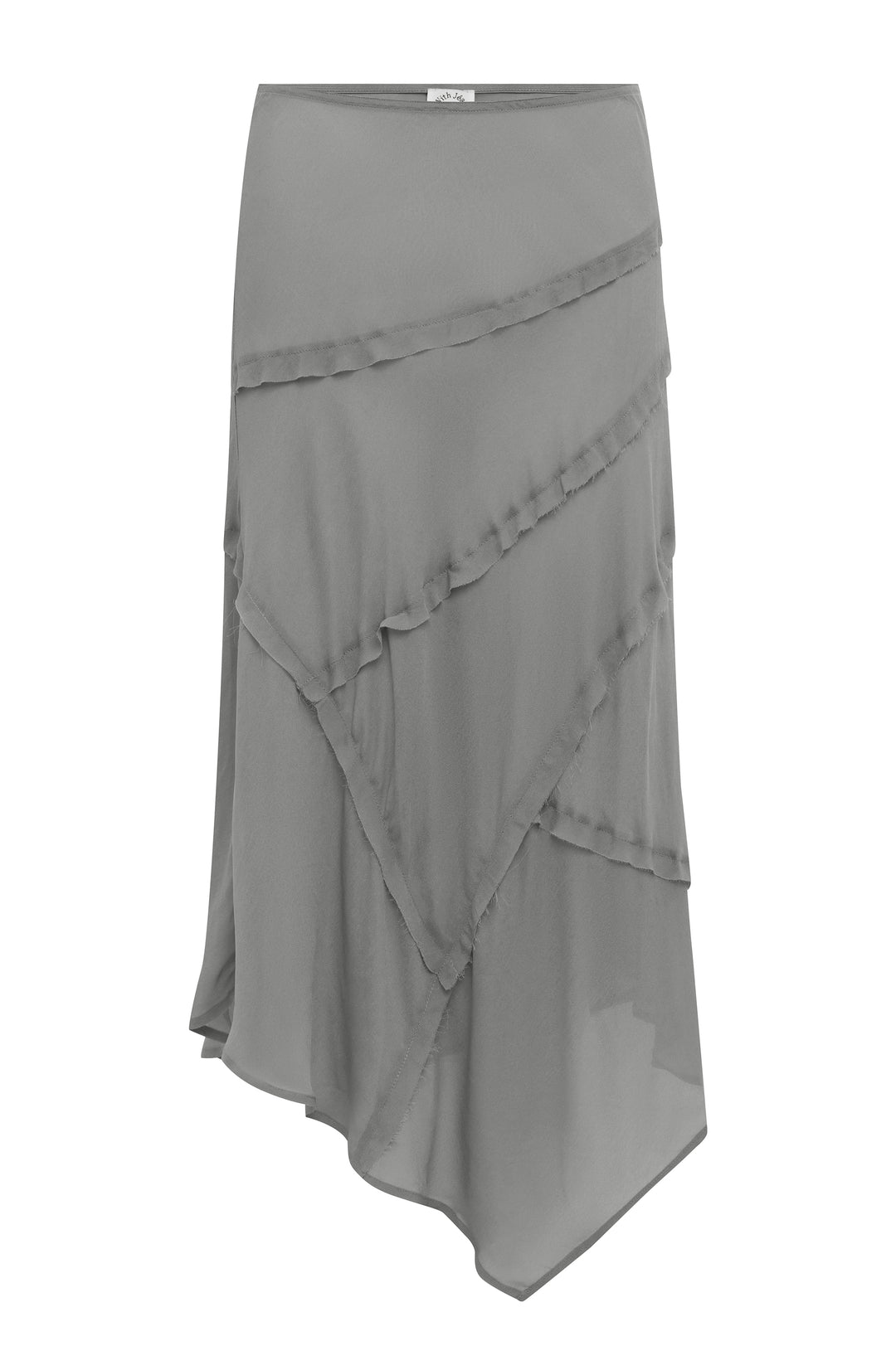 Gia Skirt | Dusty Slate alternate product view