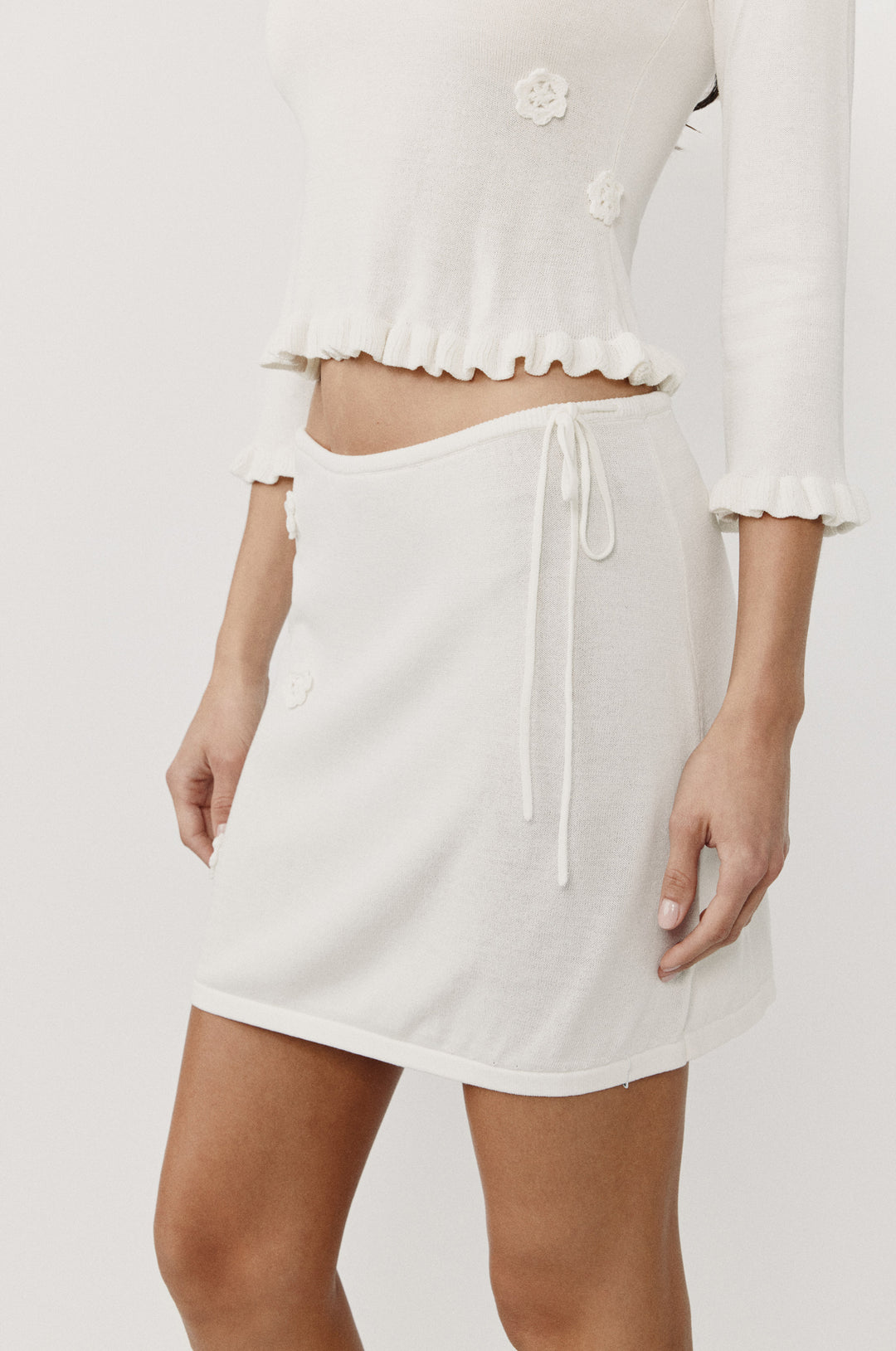 Hazel Skirt | White