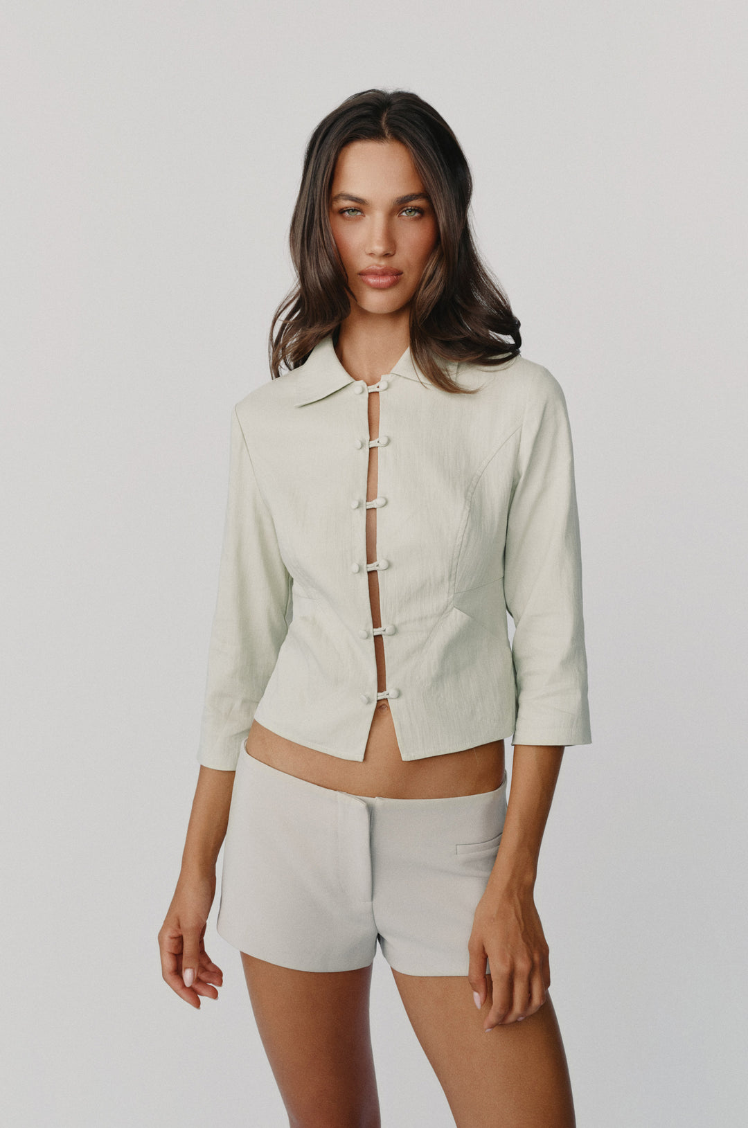 Hudson Shorts | Dusty Sage alternate product view