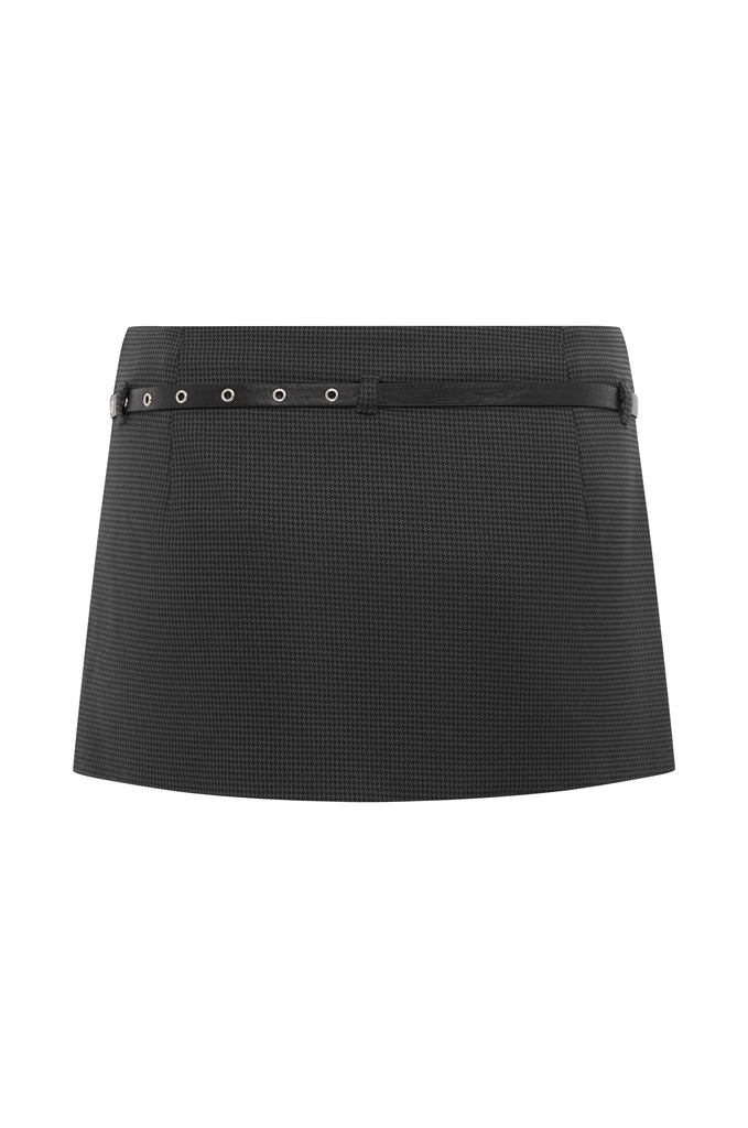 Iris Skort | Black Check