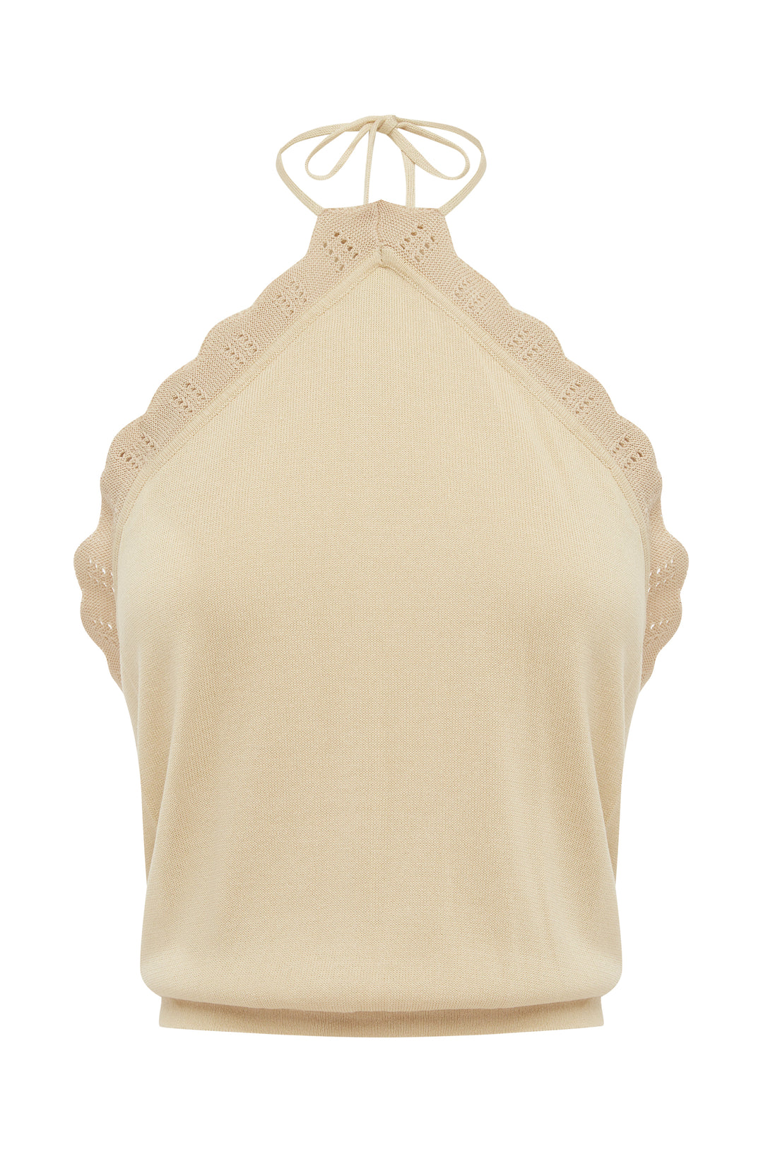 Isla Top | Beige alternate product view