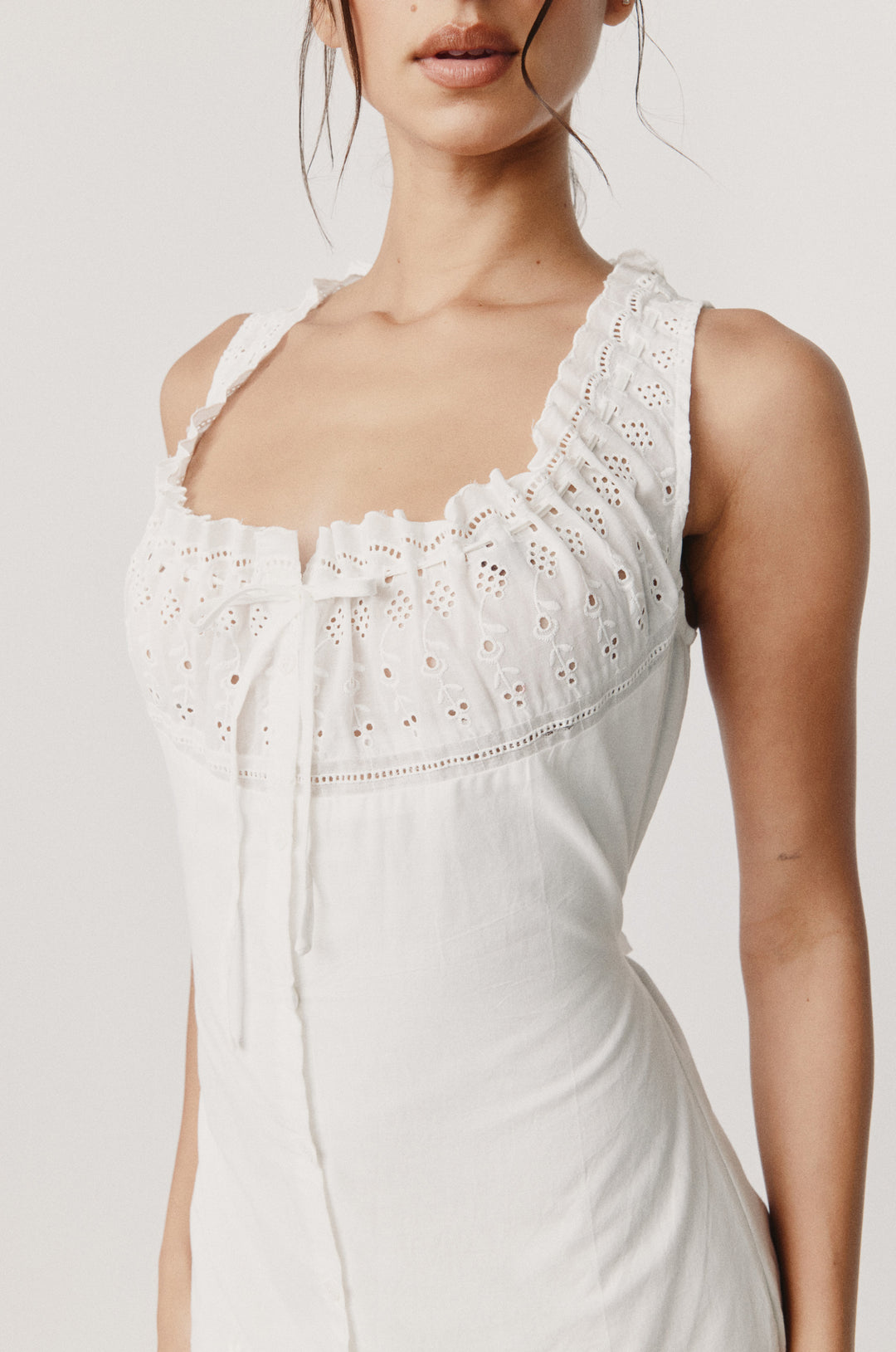 Jacquie Dress | White