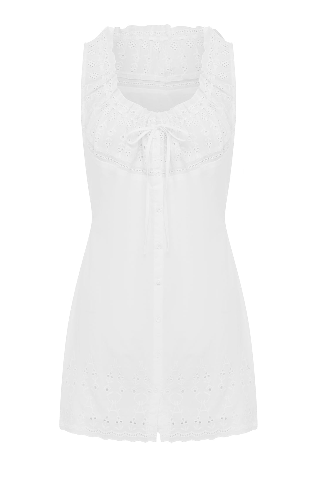 Jacquie Dress | White