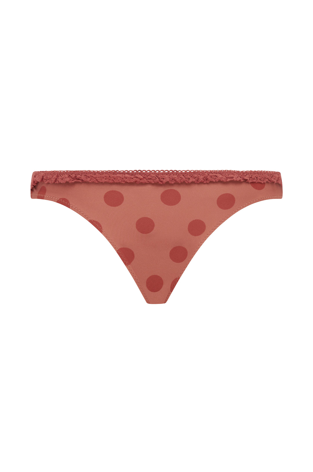 Jeanie Bikini Bottom | Red Big Dot