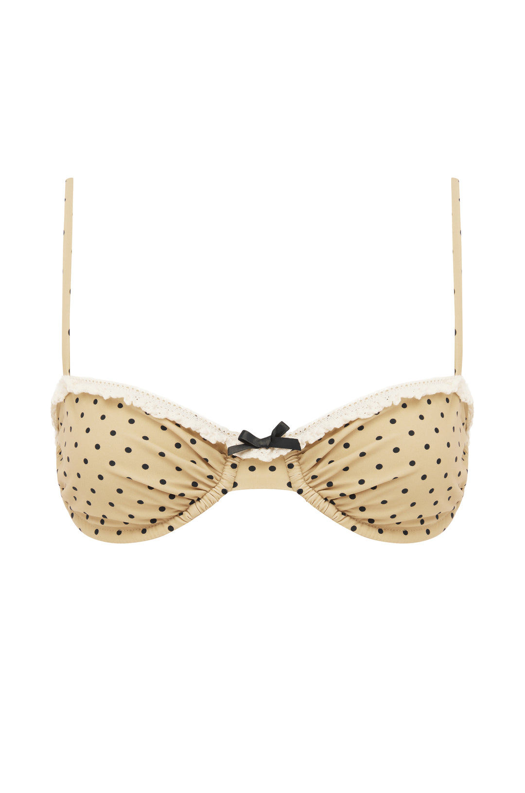 Jeanie Bikini Top | Biscuit