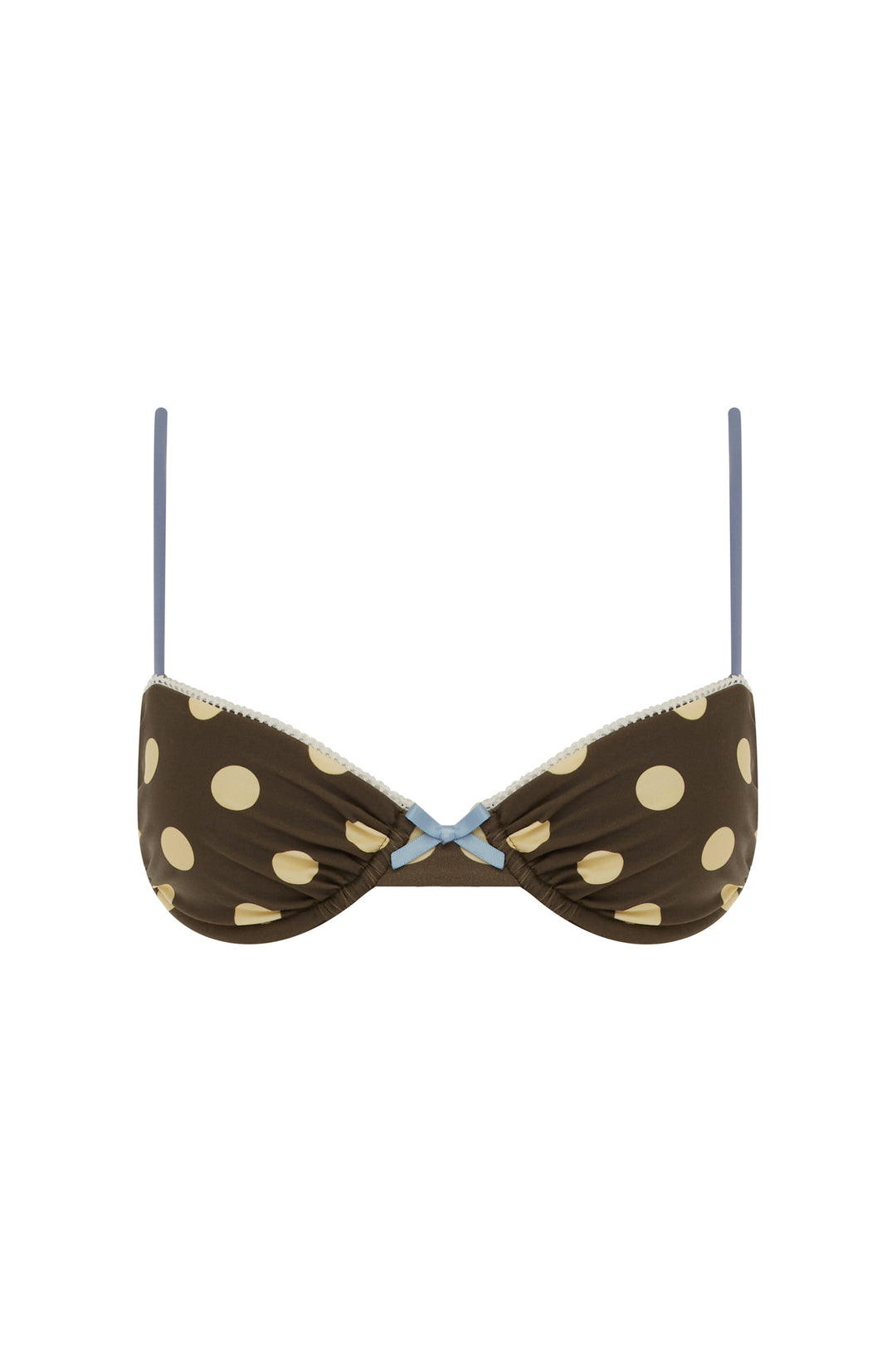 Jeanie Bikini Top | Layla Big Dot