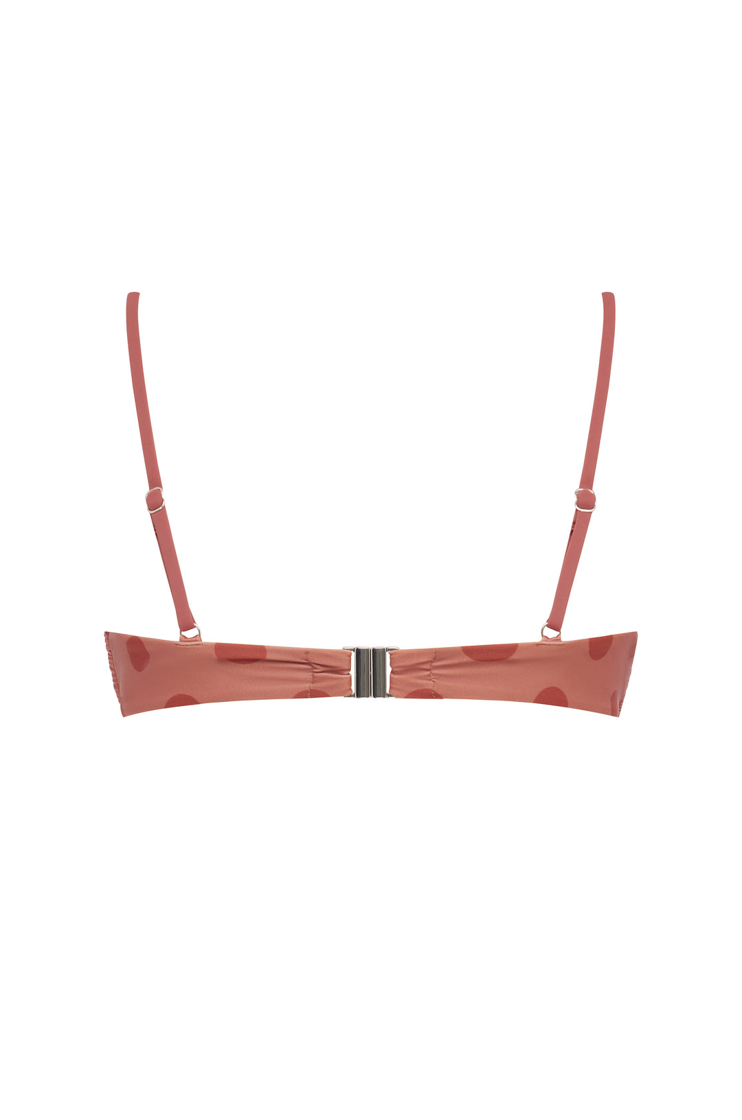 Jeanie Bikini Top | Red Big Dot