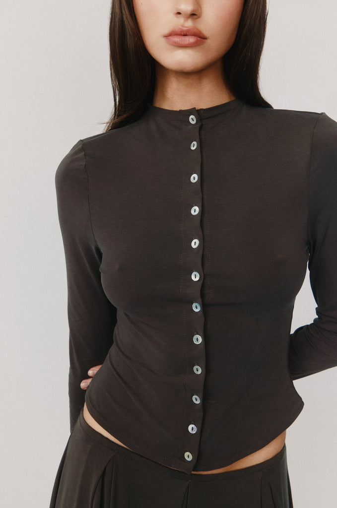 Jolie Top | Chocolate