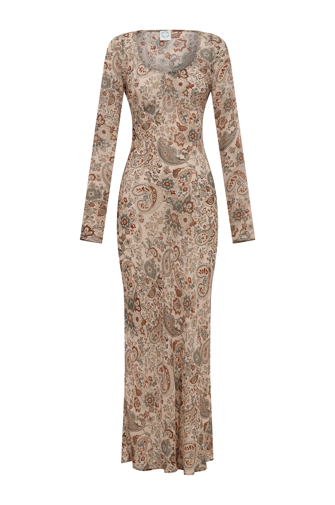 Josephine Dress | Stone Paisley alternate product view