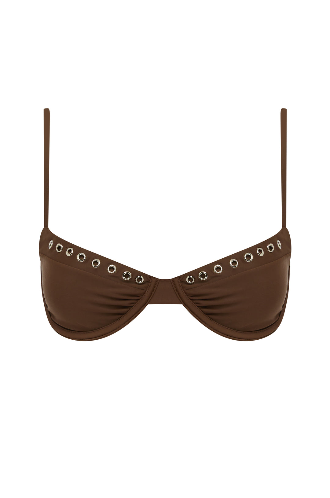 Julia Bikini Top | Chocolate