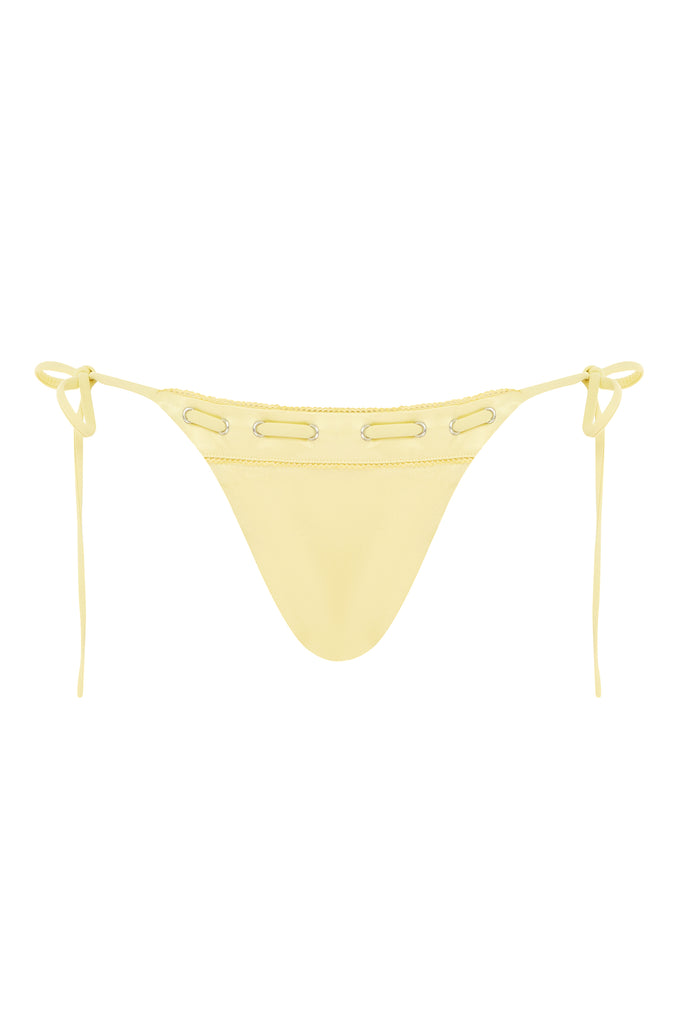 Juni Bikini Bottom | Pale Yellow