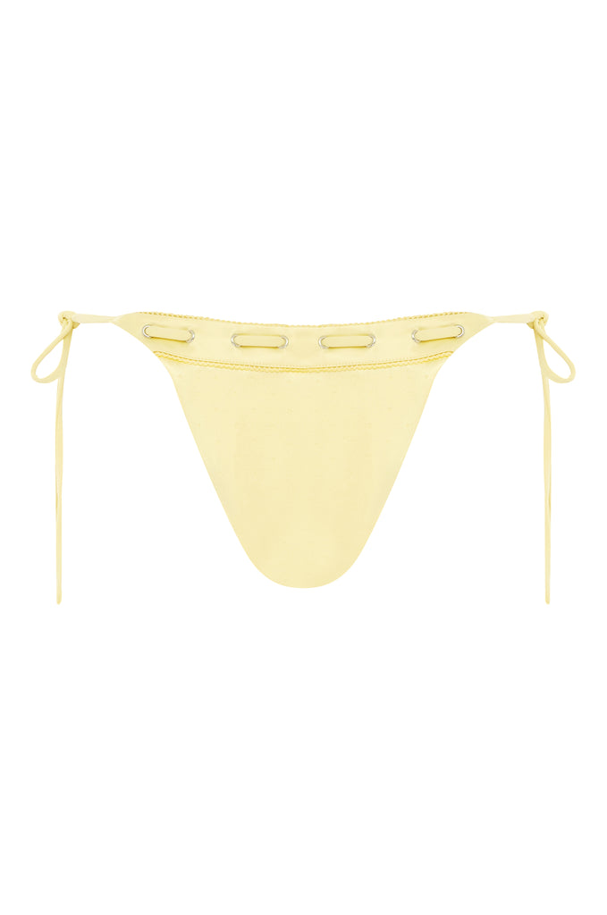 Juni Bikini Bottom | Pale Yellow