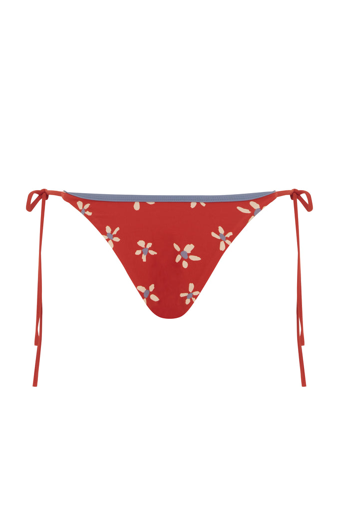 Juni Bikini Bottom | Red Bloom