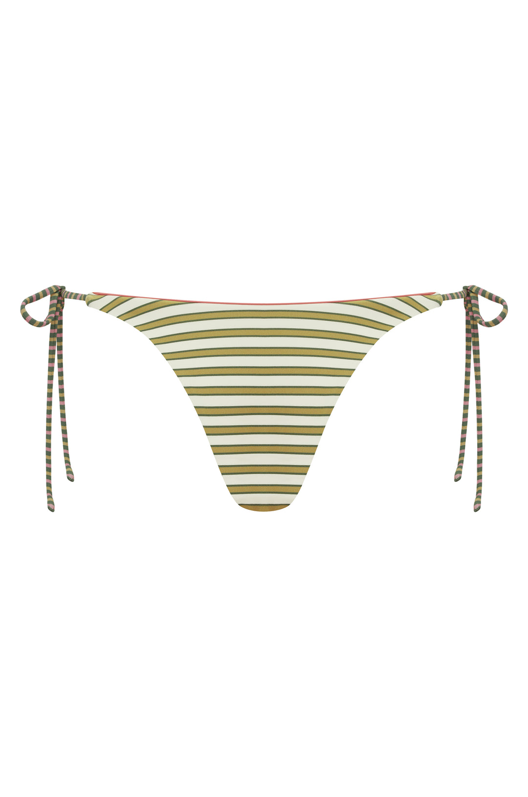 Juni Bikini Bottom | Toffee Stripe