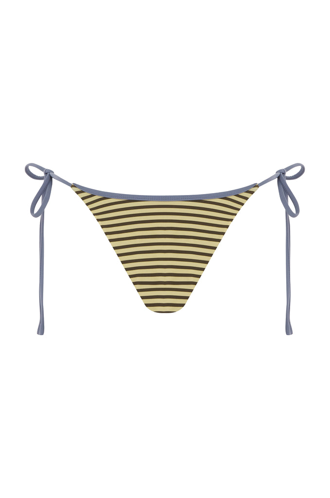 Juni Bikini Bottom | Yellow Stripe