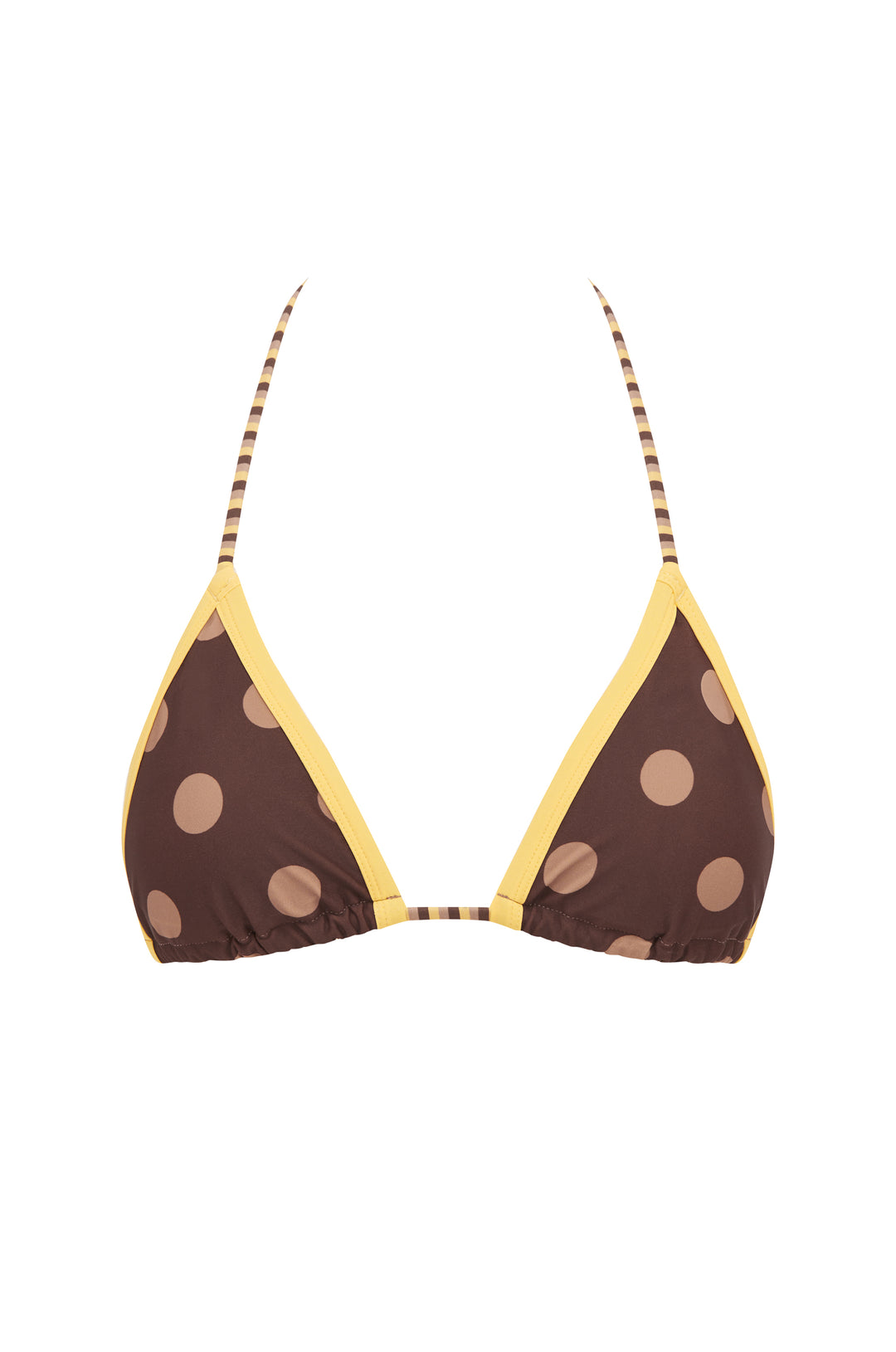 Juni Bikini Top | Amber Big Dot