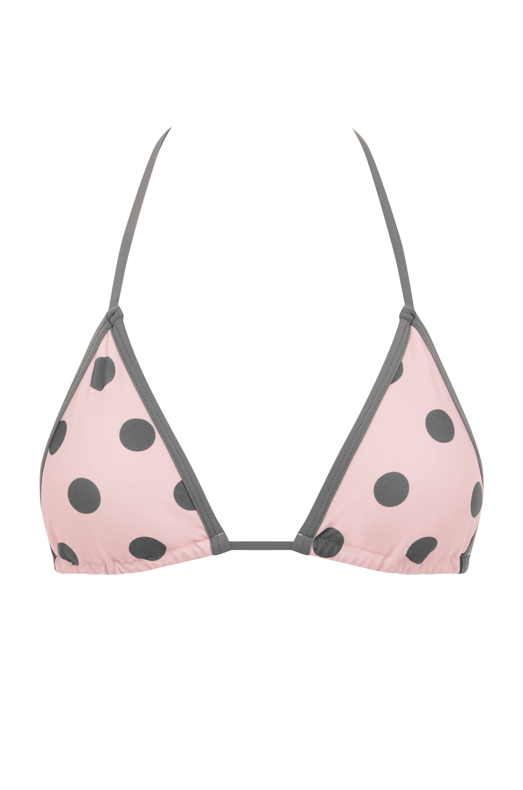 Juni Bikini Top | Pink Big Dot