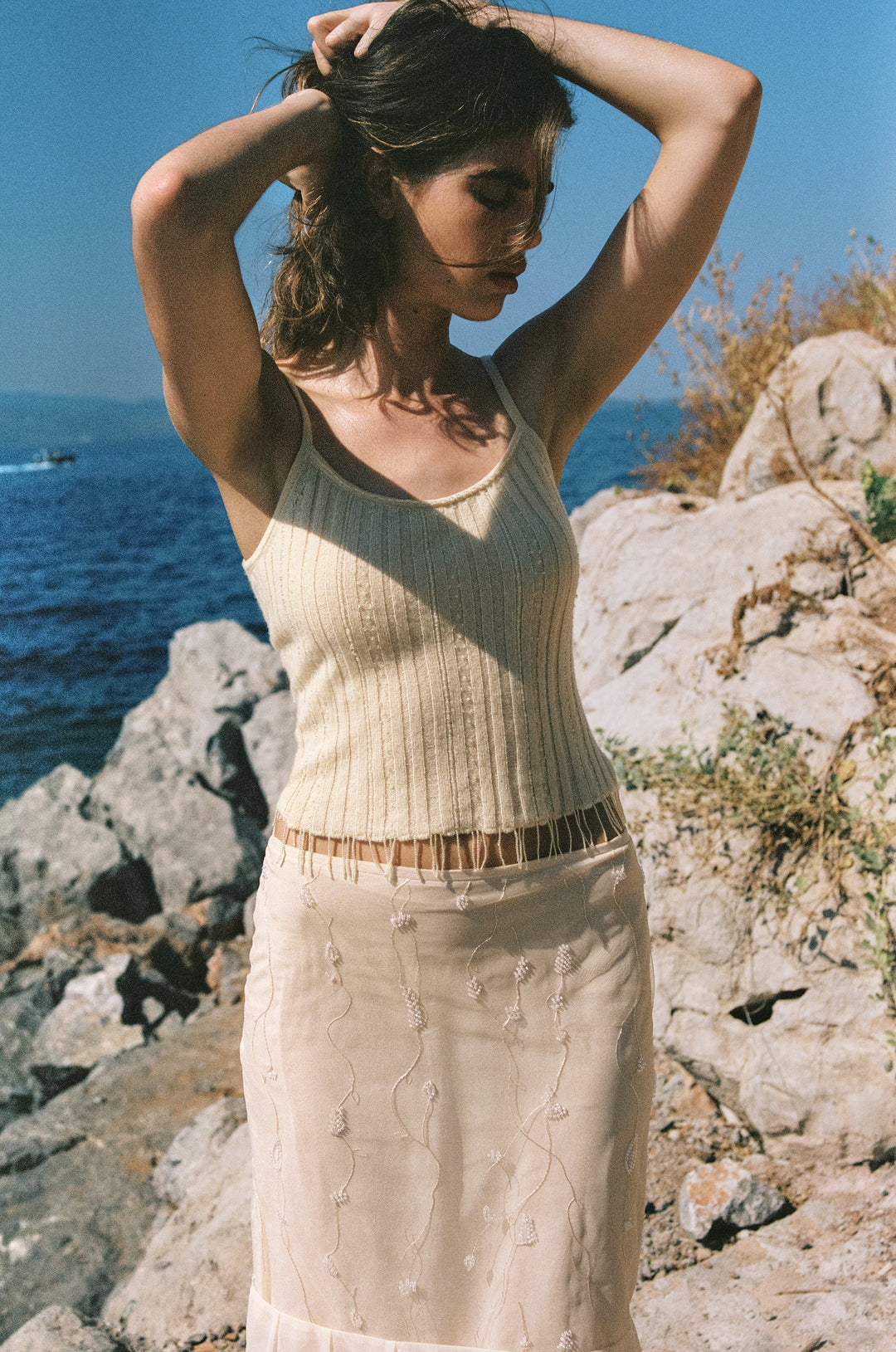 Kayla Top | Pale Yellow