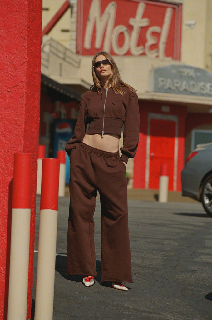 Kya Track Pant | Chocolate