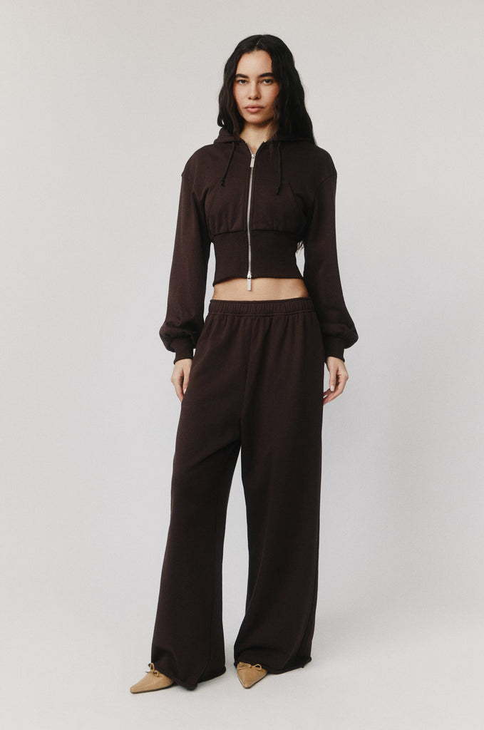 Kya Track Pant | Chocolate