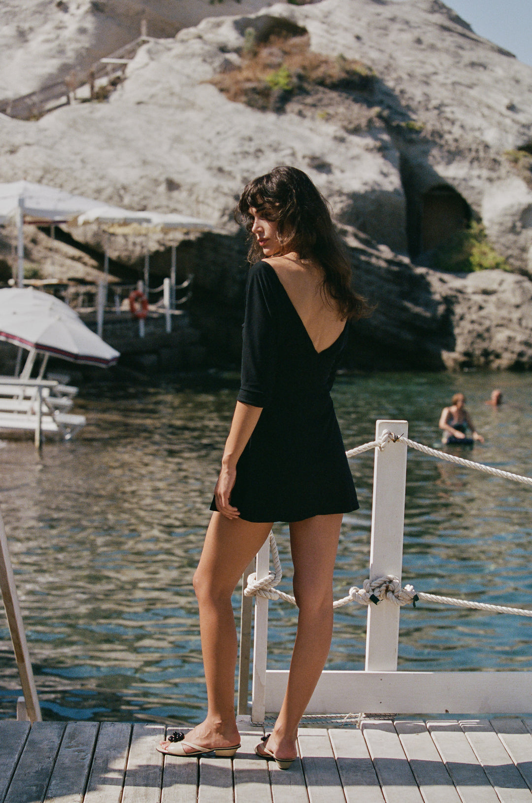 Lana Dress | Black alternate product view