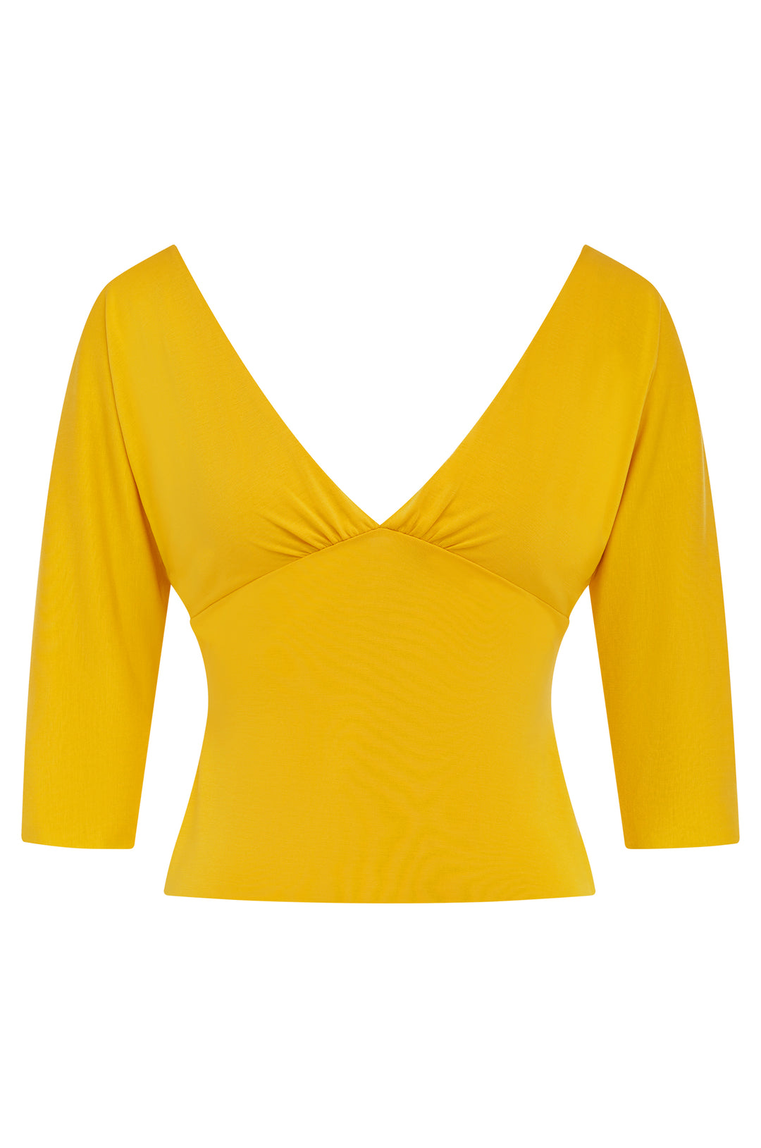 Lana Top | Golden Yellow alternate product view