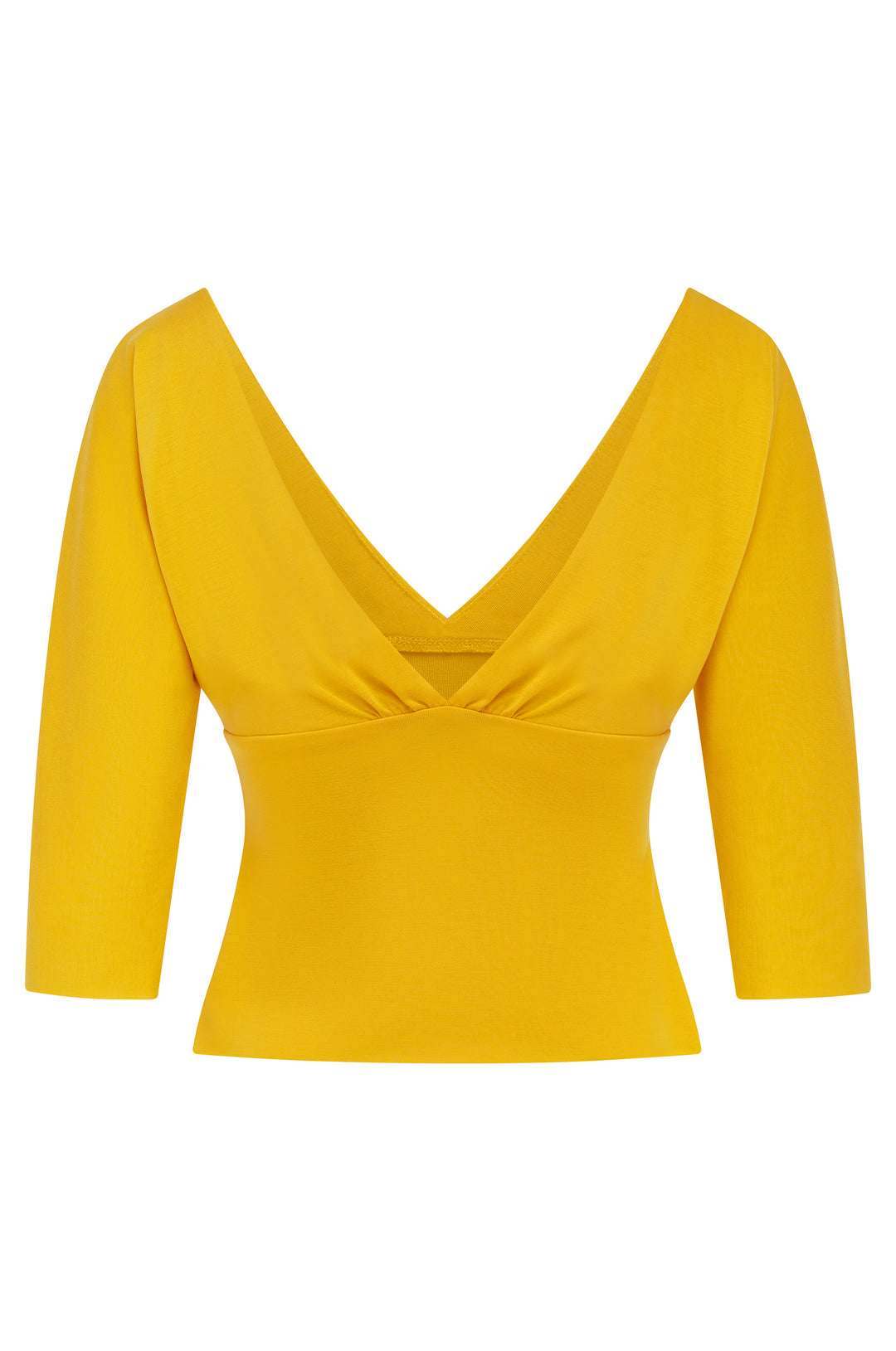 Lana Top | Golden Yellow alternate product view