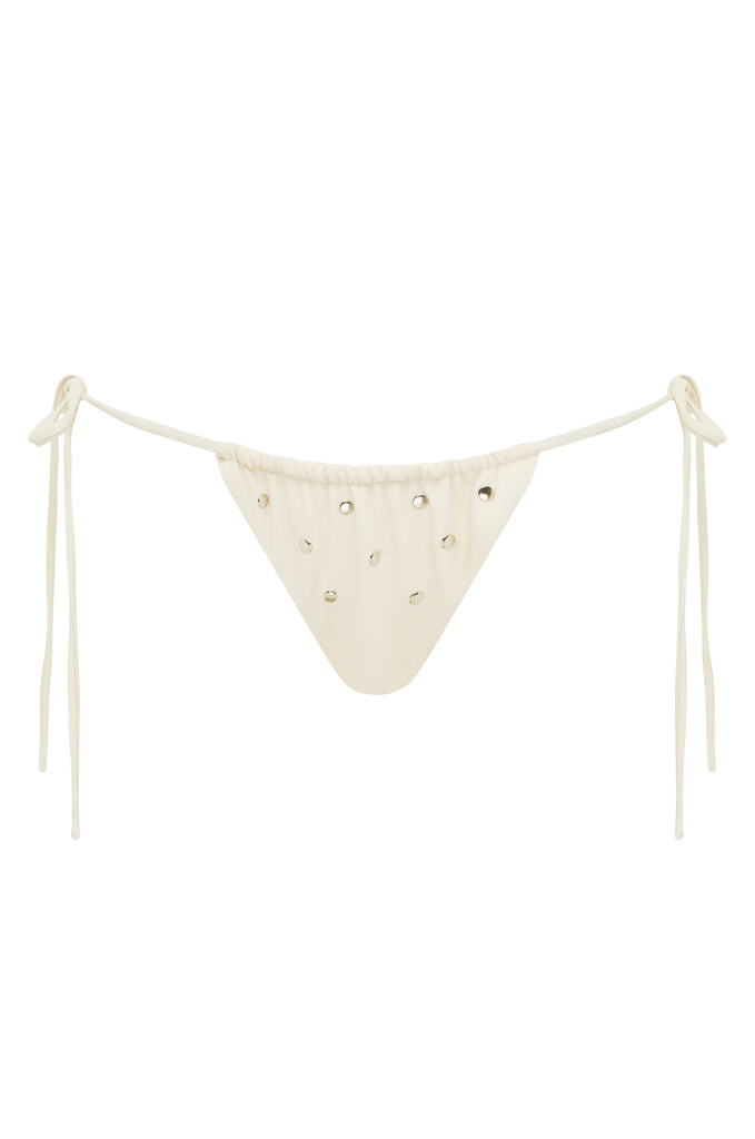Lila Bikini Bottom | Off White