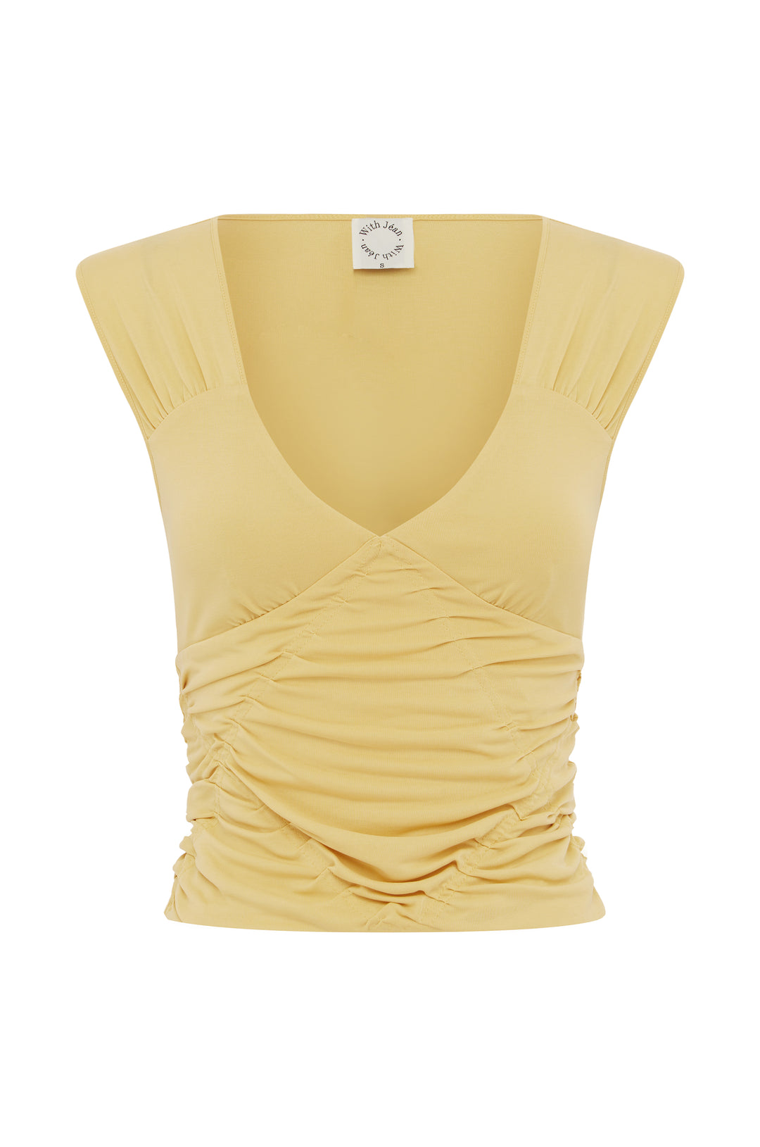 Lila Top | Yellow