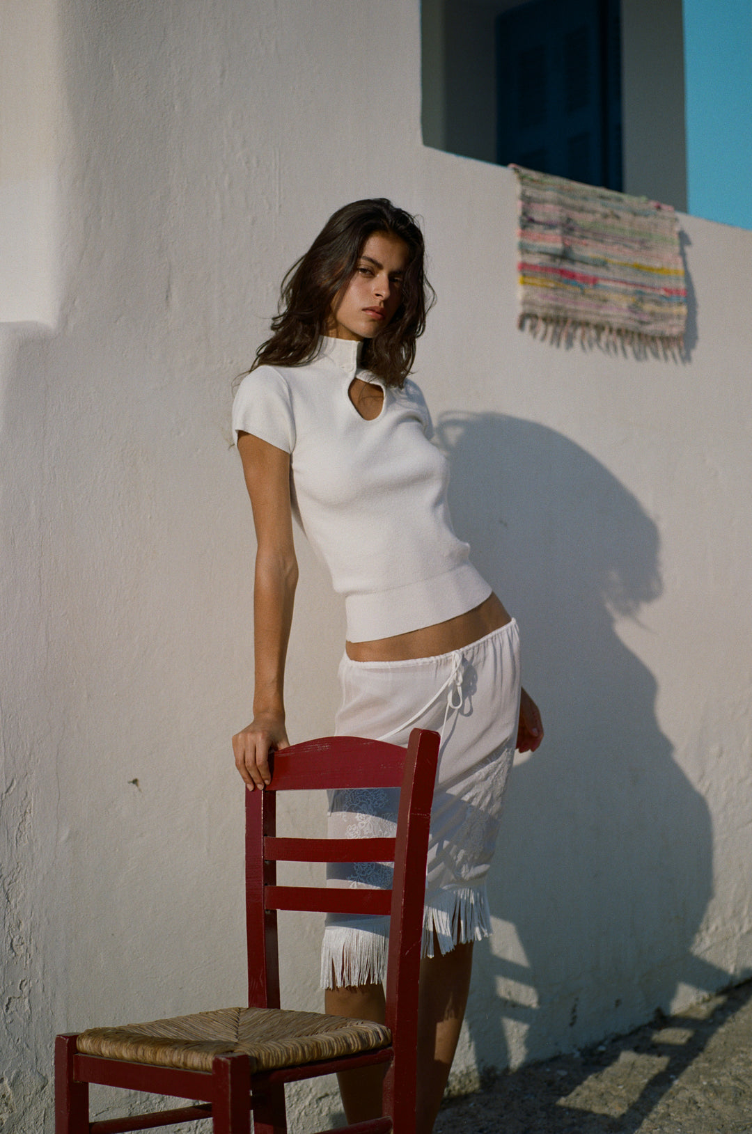 Luci Top | White alternate product view