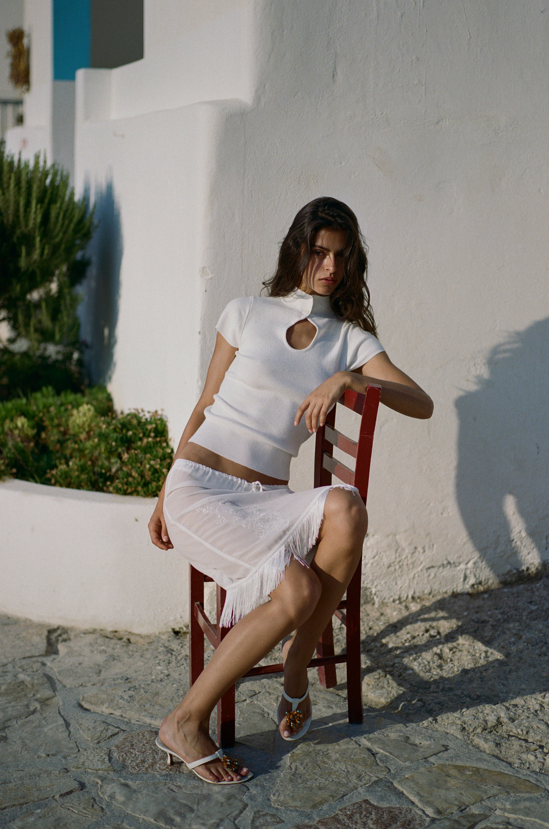 Luci Top | White alternate product view