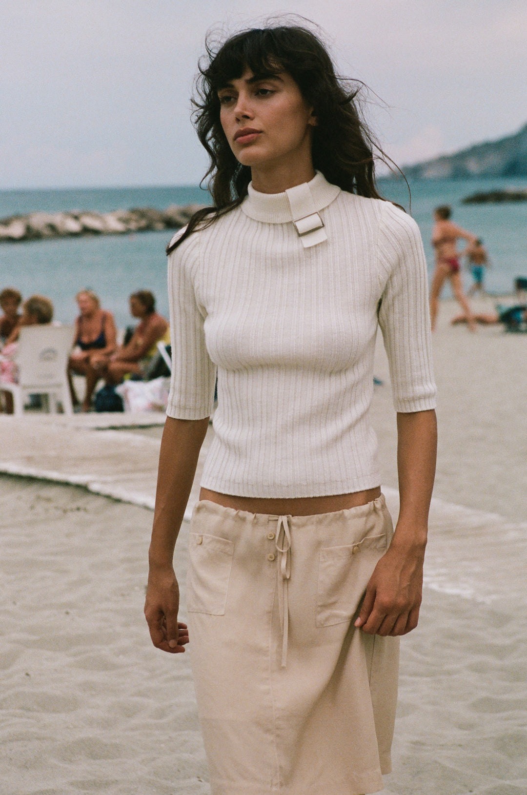 Lula Top | Off White front view