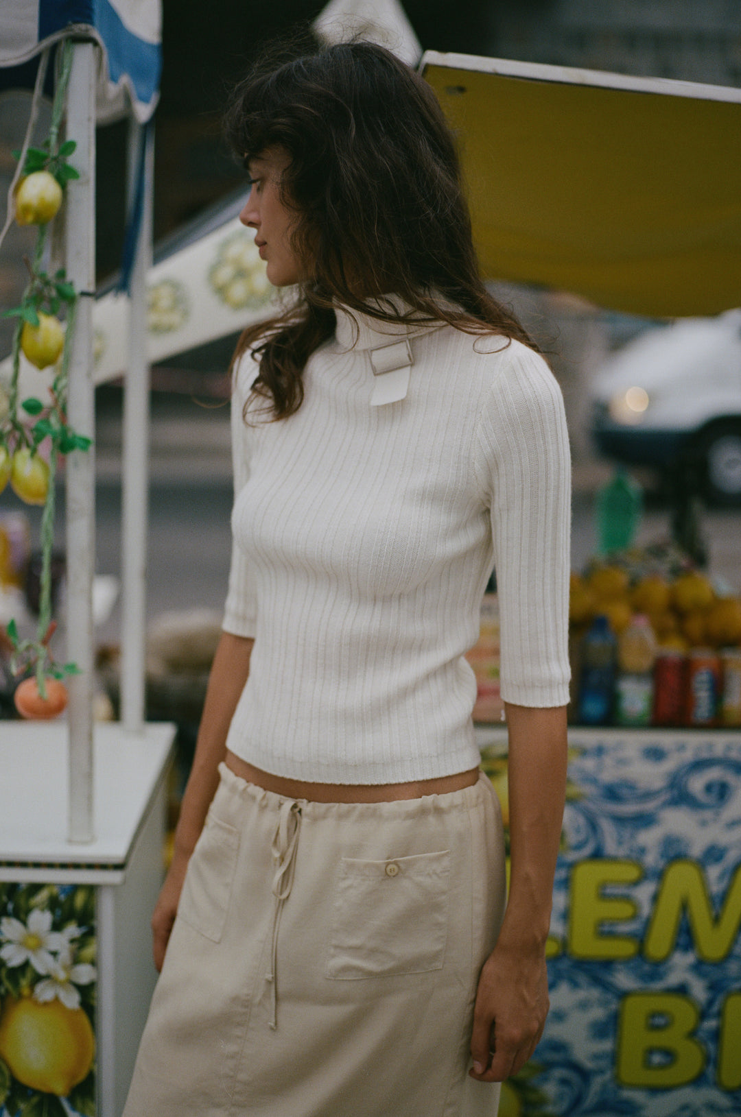 Lula Top | Off White alternate product view
