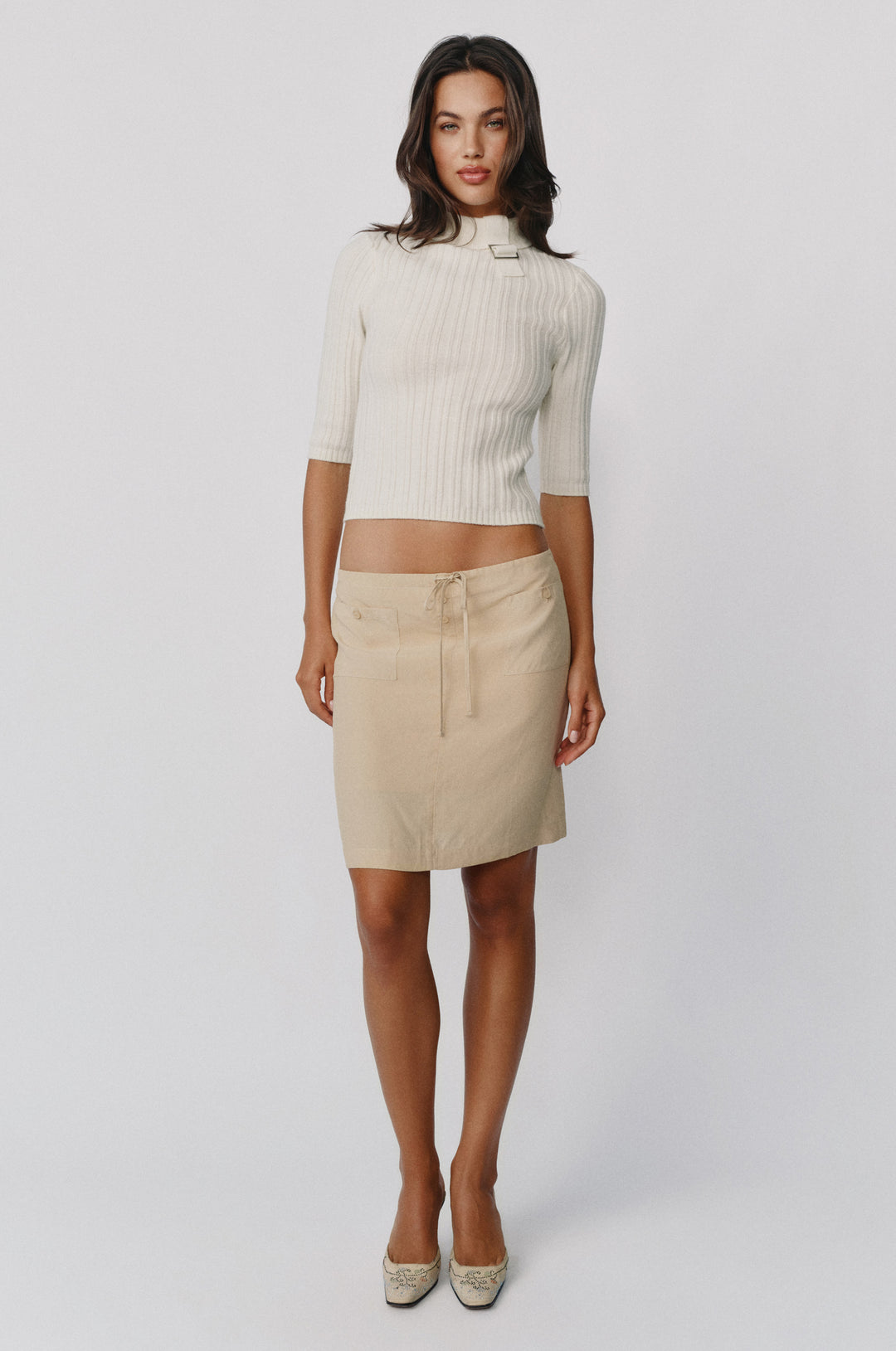 Lula Top | Off White alternate product view