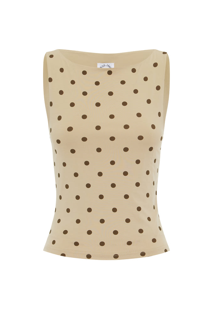 Maeve Top | Polka Dot