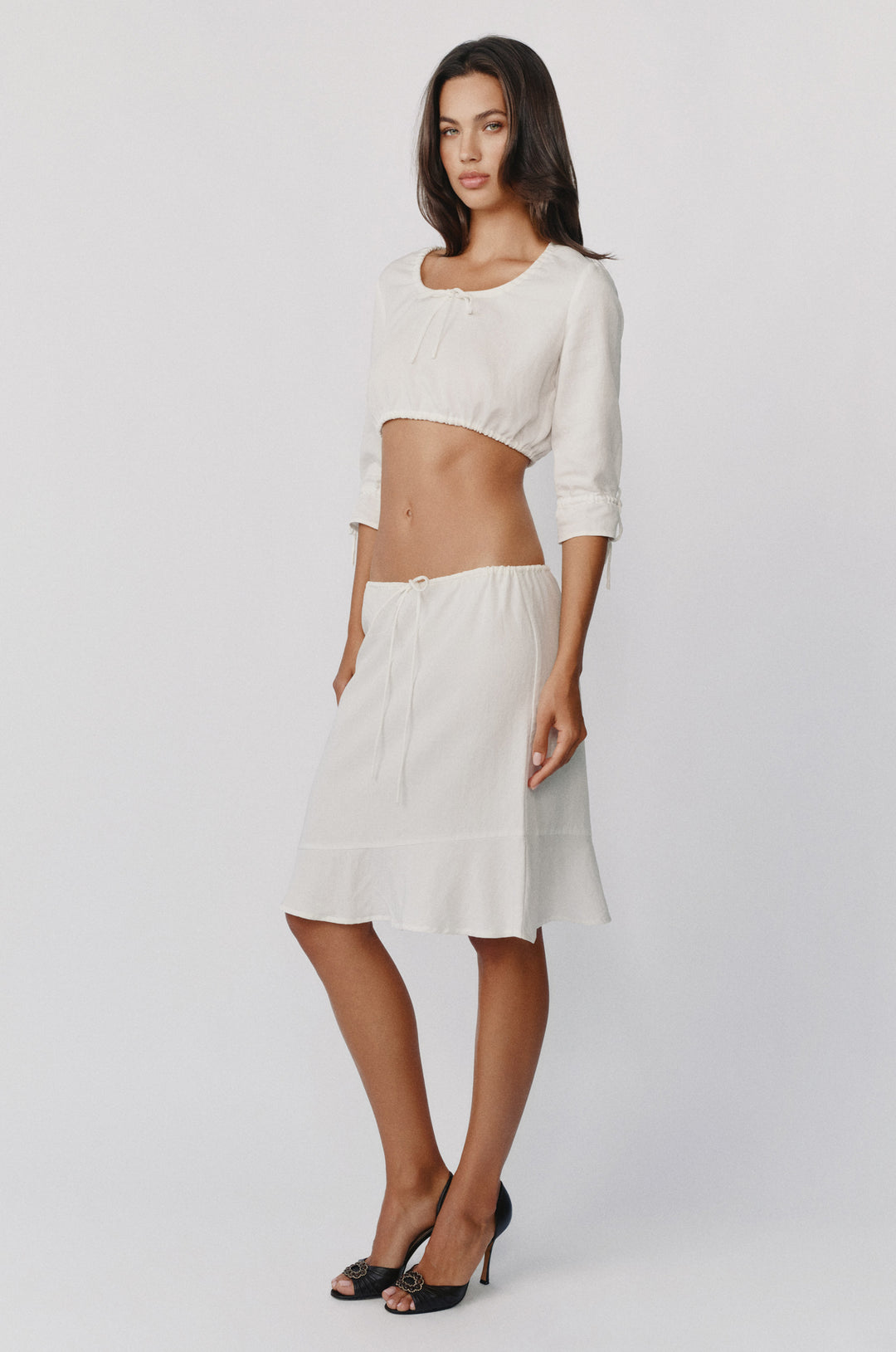 Maisie Skirt | White alternate product view