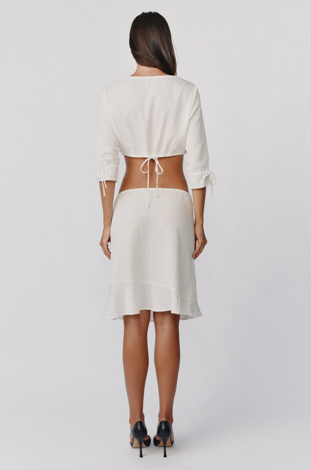 Maisie Skirt | White alternate product view