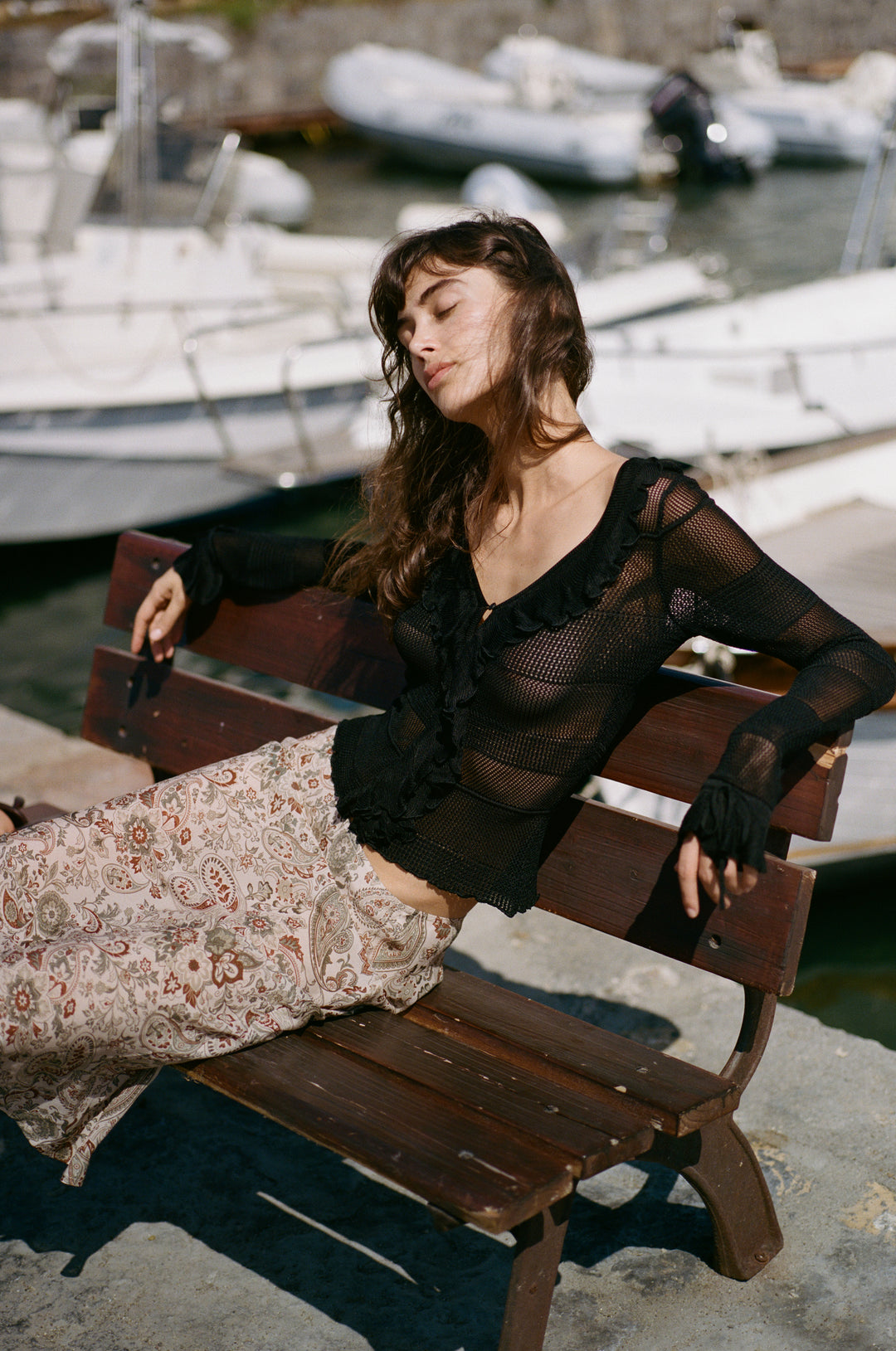 Malia Top | Black alternate product view