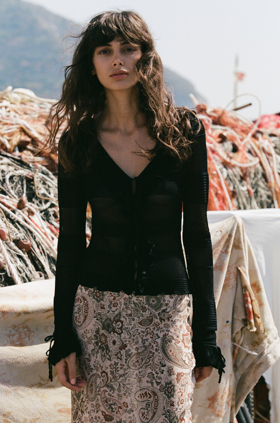 Malia Top | Black alternate product view