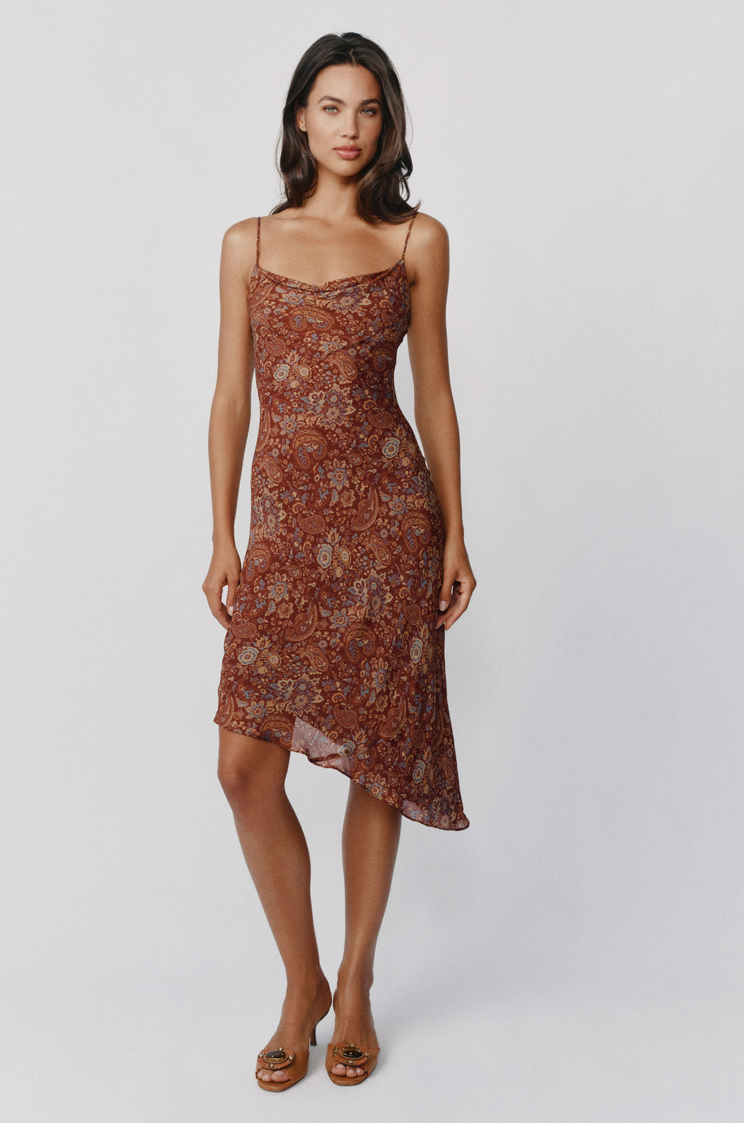 Mallory Dress | Terra Paisley alternate product view