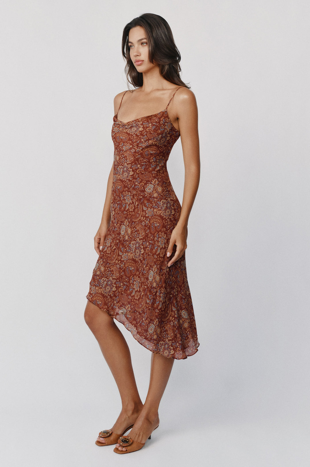 Mallory Dress | Terra Paisley alternate product view