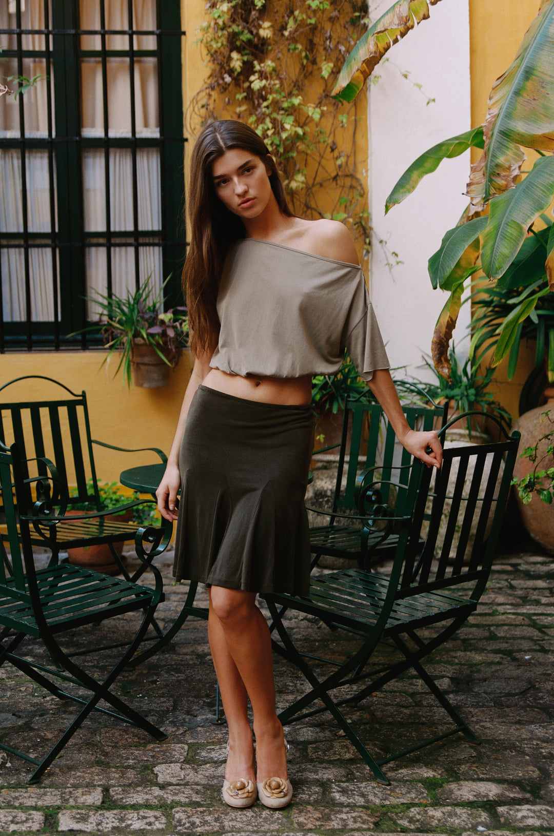 Mimi Skirt | Khaki